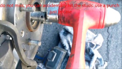 How to replace driver side axle Hyundai Sonata