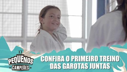 Assista ao primeiro treino das meninas juntas no judô