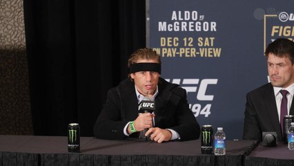 UFC 194 Urijah Faber Post Fight Presser Highlight