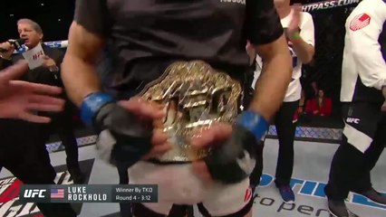 UFC 194: Luke Rockhold and Chris Weidman Octagon Interview