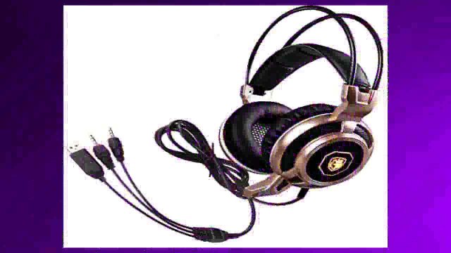 Best buy Gaming Headset Sades Arcmage 35mm Pc Gaming Headset Surround Sound Headband Headphones Over Ear Wired