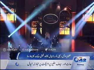 Telenor Bridal Couture Fashion week held at Flatties hotel