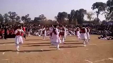 Khattak Dance At Islamia College Before Imran Khan