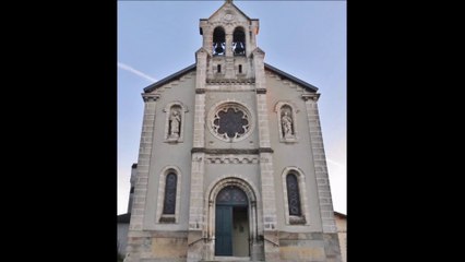 Crèche dans l'église Ste Valérie à Limoges