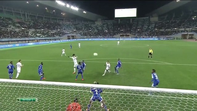 0-2 Kazuhiko Chiba Goal FIFA Club World Championship Quarterfinal - 13.12.2015, TP Mazembe 0-2 Sanfrecce Hiroshima