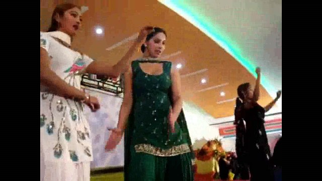 Dancing Girls At Punjabi Wedding january