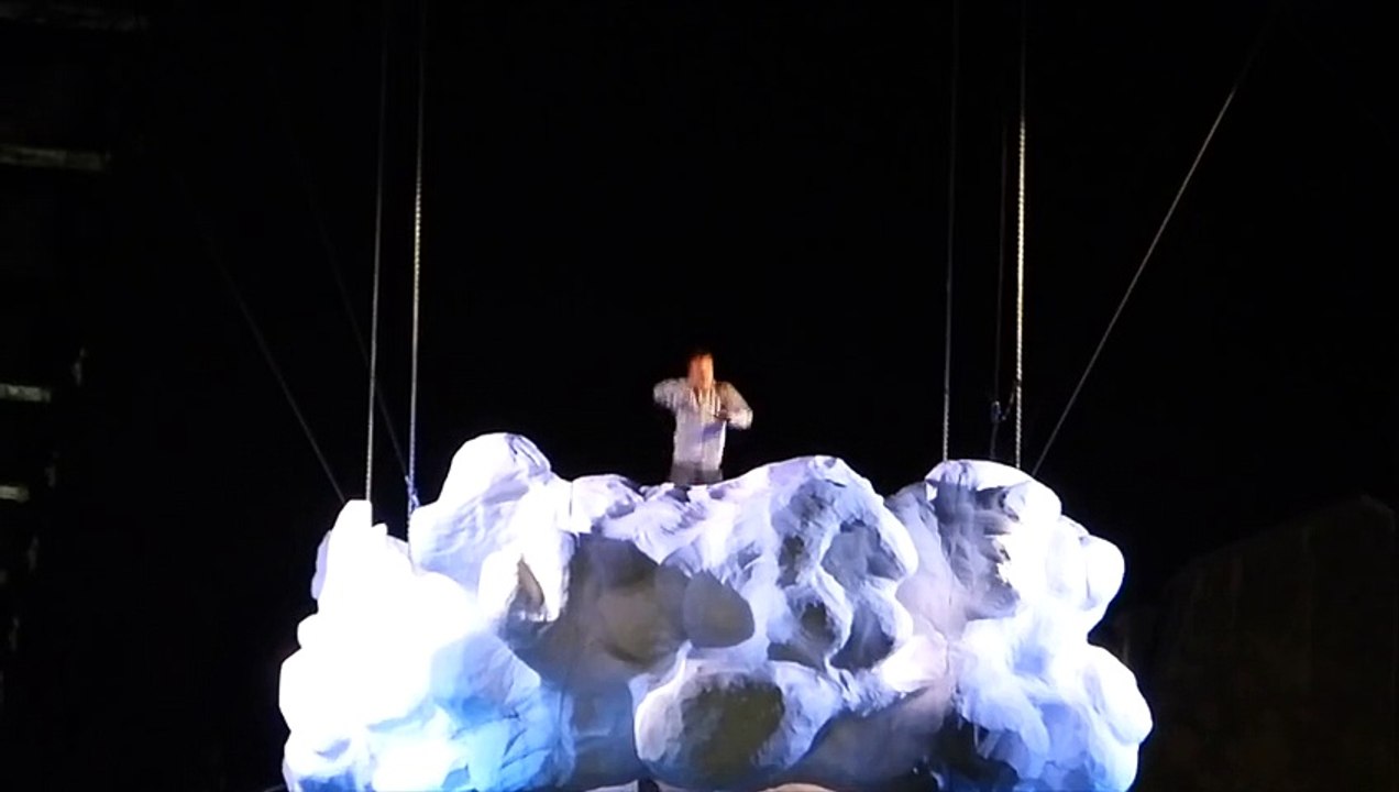 Nuit Blanche 2015, sur la Petite Ceinture: Strijbos et Johan, Stéphane Ricordel, Michel Blazy