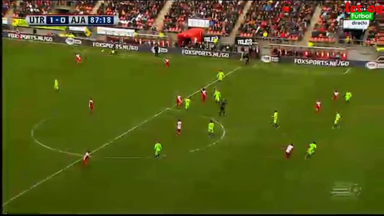 Yassine Ayoub Goal | Utrecht - Ajax 1-0 13/12/2015