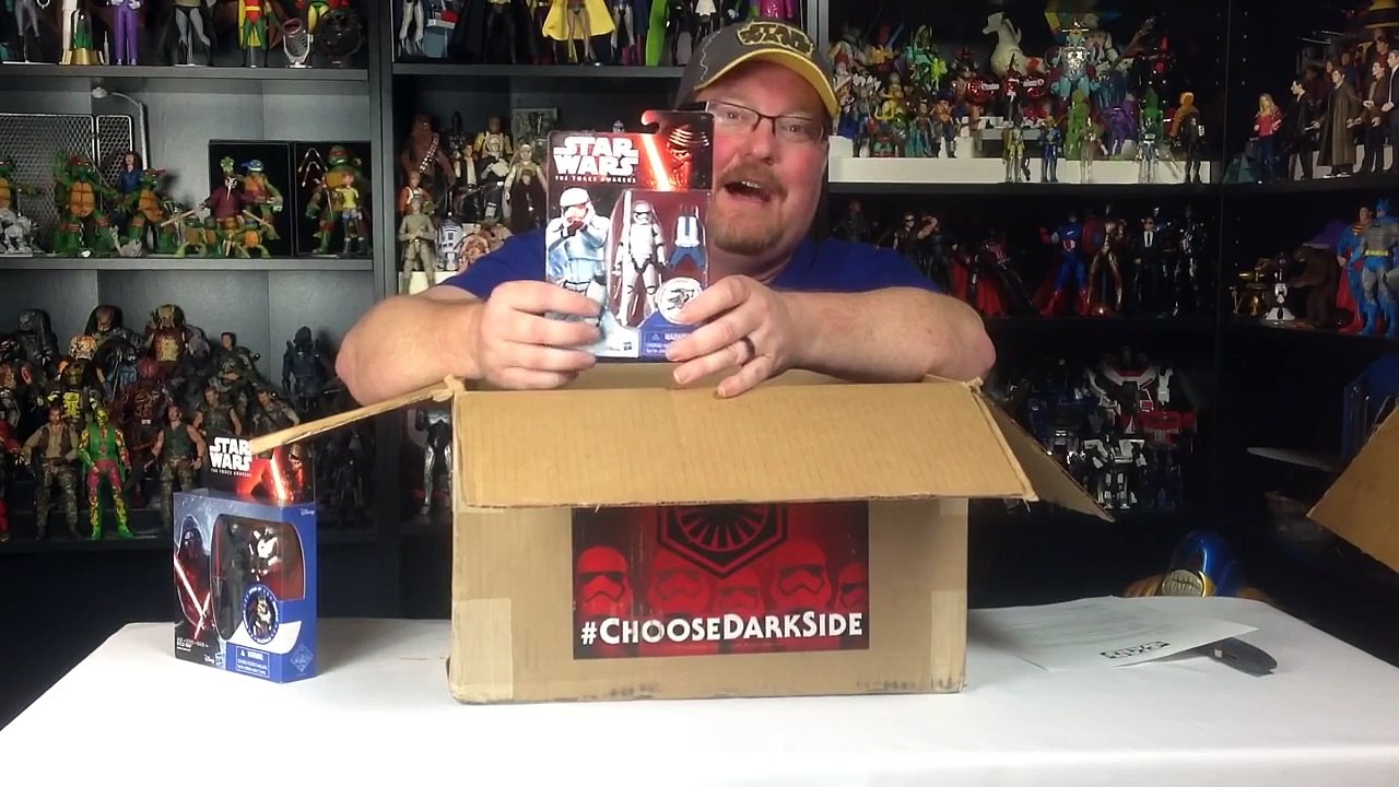 Hasbro STAR WARS The Force Awakens #ChooseDarkSide Unboxing #2