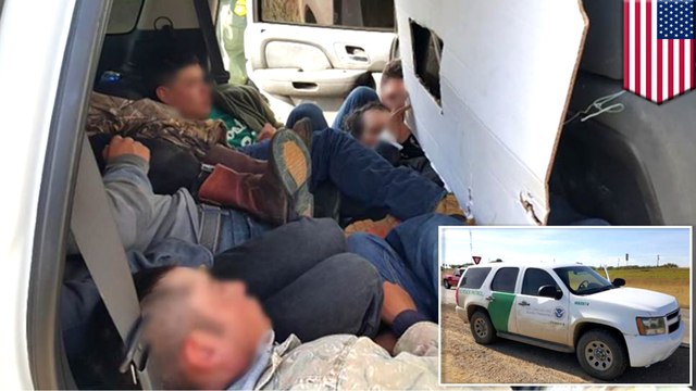 Fake 'US border patrol' SUV busted bringing 12 undocumented migrants into Texas