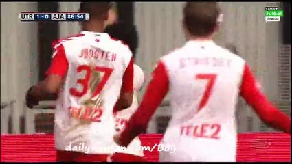 Yassin Ayoub Goal - Utrecht 1-0 Ajax - 13-12-2015 Eredivisie