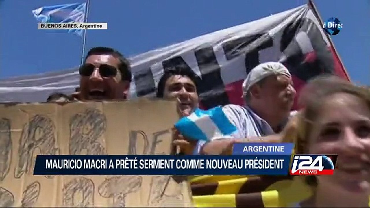 Argentine : Mauricio Macri a prêté serment comme nouveau président