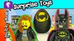 Trixie Playdoh Lego Batman Surprise Egg Funko Imaginext HobbyKidsTV