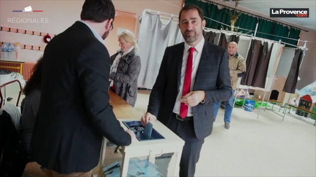 Régionales : Christophe Castaner a voté à Forcalquier