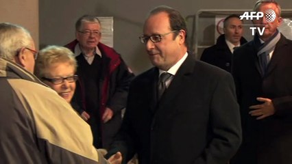 Régionales: vote de François Hollande à Tulle