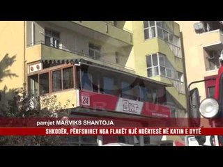 Download Video: SHKODËR, PËRFSHIHET NGA FLAKËT NJË NDËRTESË NË KATIN E DYTË