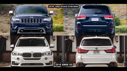 2016 BMW X5 VS 2016 JEEP Grand Cherokee DESIGN!