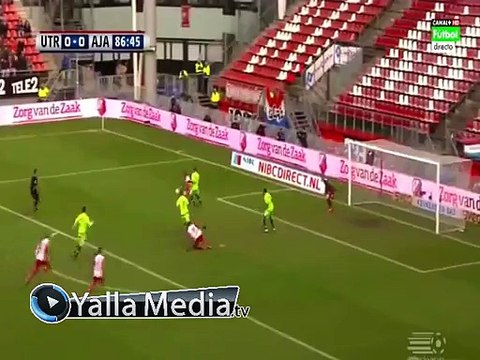 اهداف مباراة ( أوتريخت 1-0 أياكس أمستردام ) الدوري الهولندي الممتاز
