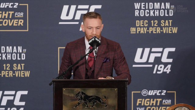 Conor McGregor ready to take his place alongside Floyd Mayweather and Manny Pacquaio