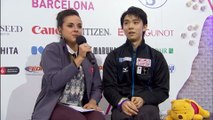 2015 GPF Men FS -interview with Yuzuru HANYU (ISU)