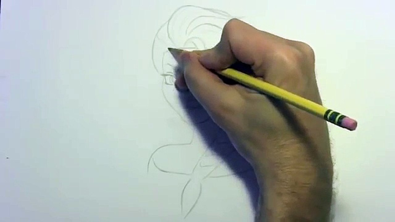 How to Draw Elsa from Frozen [Narrated Step by Step]