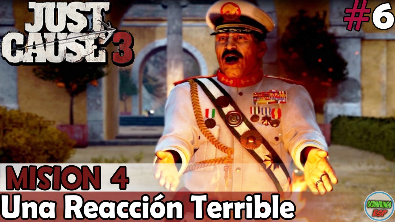 Just Cause 3 - Mision 4 - Una Reaccion Terrible | En PC Español Sin Comentarios