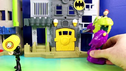 Imaginext Batman Batwing Destroy Injustice League Recruits Also Batman Batbot Bat Cycle Co
