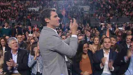 Albert Rivera llama a conjurarse en Vistalagre, para que España sea naranja el 20D