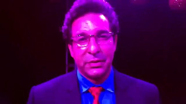 Pakistani Crickter Wasim Akram at Pakistan Super League -T20 2016 - Video Dailymotion
