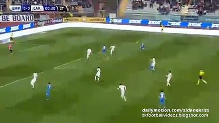 1-0 Massimo Maccarone Goal - Empoli v. Carpi 13.12.2015 HD Serie A
