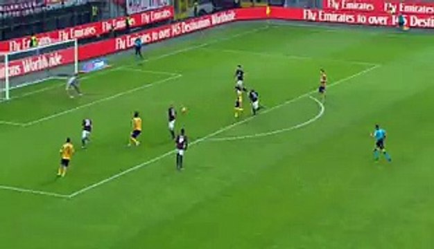 Nigel De Jong RED CARD - AC Milan vs Hellas Verona - Serie A - 13.12.2015