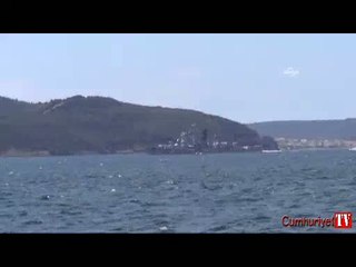 Rus savaş gemisi "Smetlivy" Türk teknesine uyarı ateşi açtı