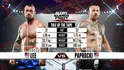 Jason Lee - Steve Paprocki GLORY 24 Denver