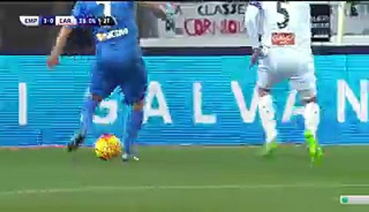3-0 Massimo Maccarone Goal Italy Serie A - 13.12.2015, Empoli FC 3-0 Carpi FC