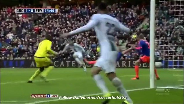FC Groningen 1-1 Feyenoord _ All Goals HD - 13.12.2015