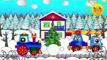 Çizgi film - Yılbaşı ağacı ve kardan adam Çizgi Film izle - Animasyon HD 