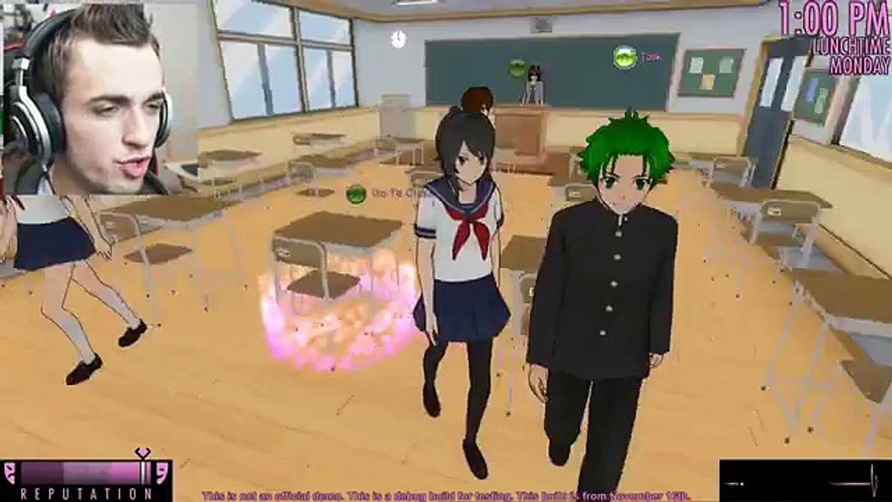 SQUEEZIE-OUPS, COUTEAU DANS LA TÊTE ! (Yandere Simulator #6)  -12 ans