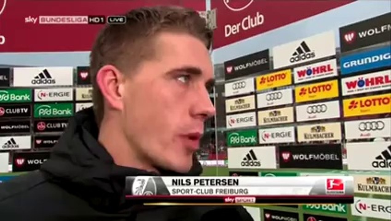Nils Petersen – post-match interview – 1.FC Nürnberg v SC Freiburg