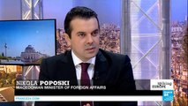 Macedonia’s foreign minister defends the filtering of migrants