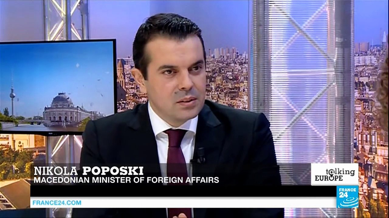 Macedonia’s foreign minister defends the filter...