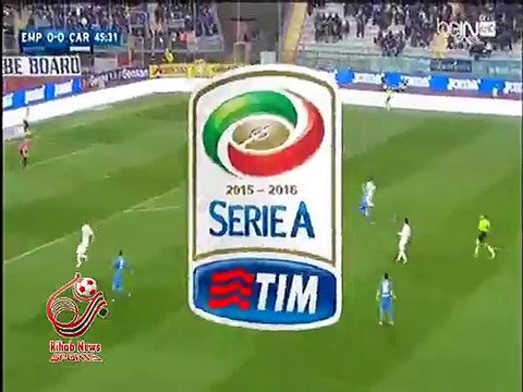 اهداف اليوم من الأسبوع الـ 16 من الدوري الإيطالي 2015/2016