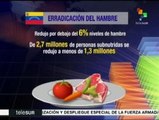 FAO reconoce a Venezuela por erradicar hambre y pobreza extrema