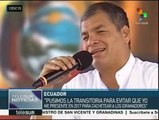 Ecuador: Rafael Correa niega querer postularse para un tercer período