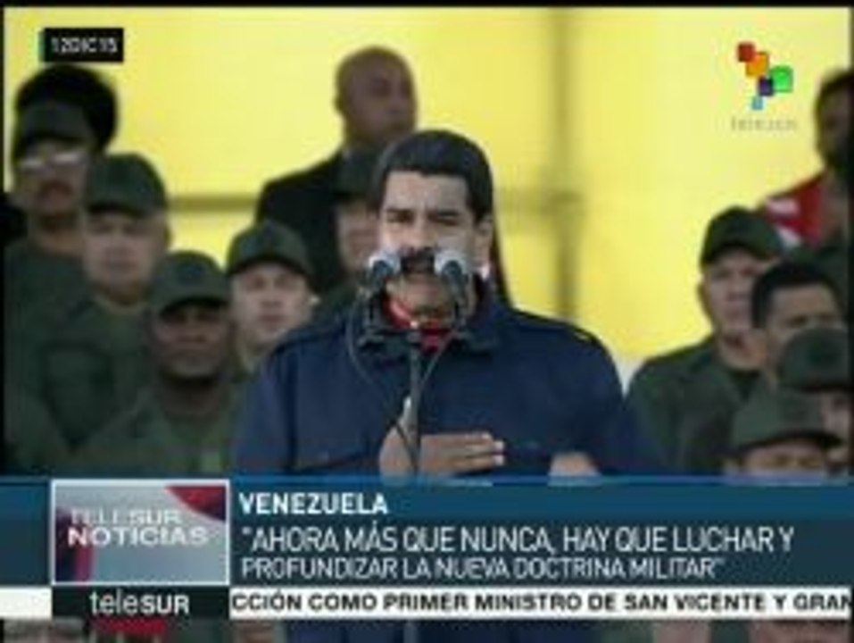 Maduro llama a defender el legado del comandante Hugo Chávez