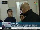 Familias palestinas continúan luchando por sus hogares