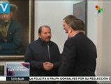 Pdte. de Nicaragua recibe al vicepresidente de la Duma rusa