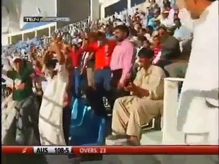 Best of Shahid Afridi Bowling- 6 Wickets vs Australia