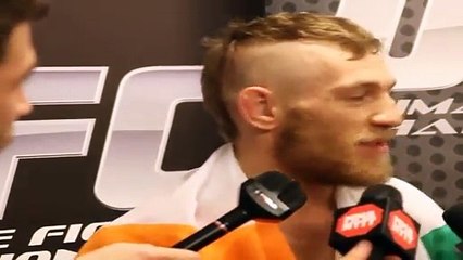 Conor McGregor's Post Fight Interview After his UFC194 Debut Win Vs Jose Aldo