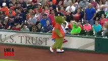 EPIC Security VS Mascot Dance Battle - Like A BOSS