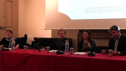 Conférence "Dernière journée des droits de l'Homme": remarques et commentaires du public.